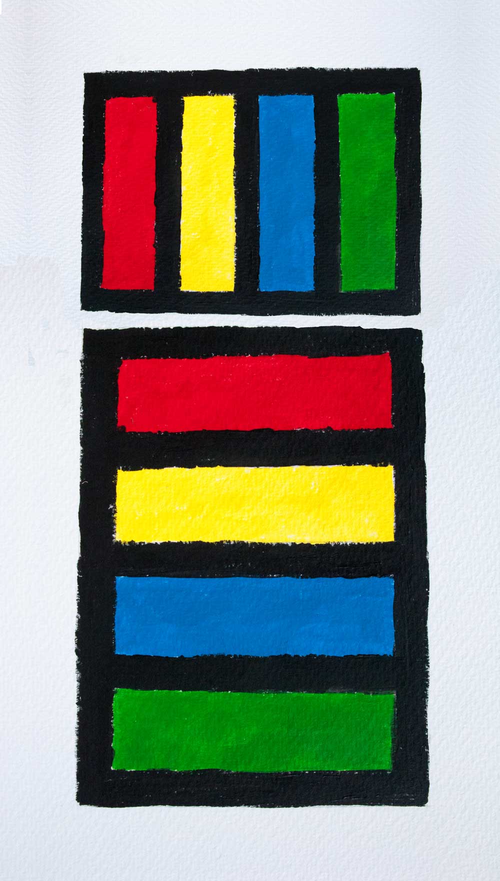 Contemporary art geometric abstract painting Contemporary art geometric abstract painting