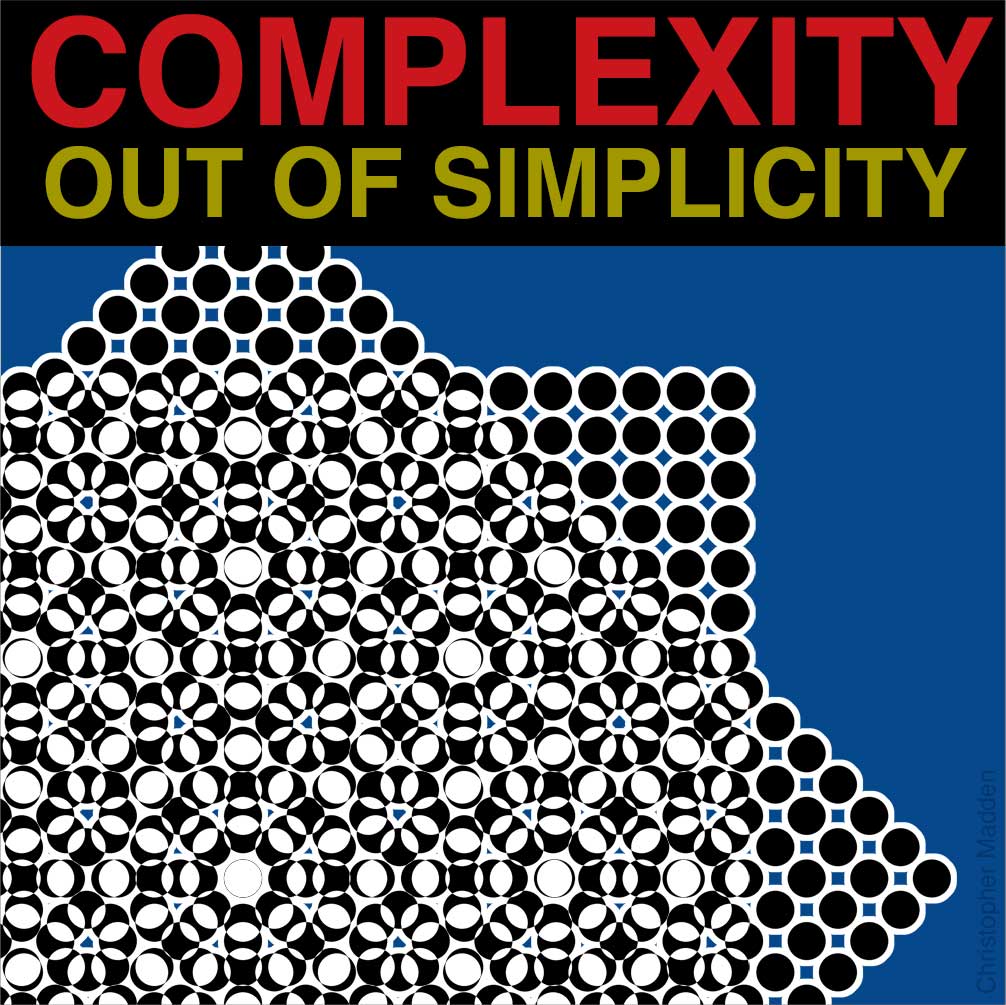 contemporary art meets science - the creation of complexity from simplicity in generative art