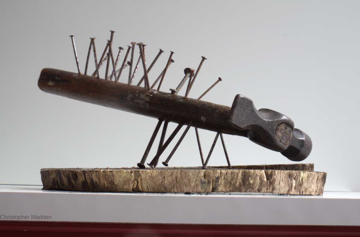 political art - sculpture about oppression