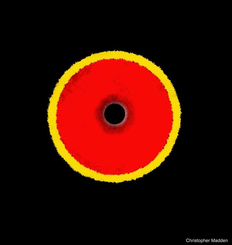 contemporary abstract art red circle contemporary abstract geometric art red circle