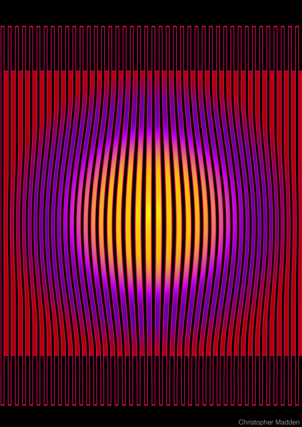 Op art digital design