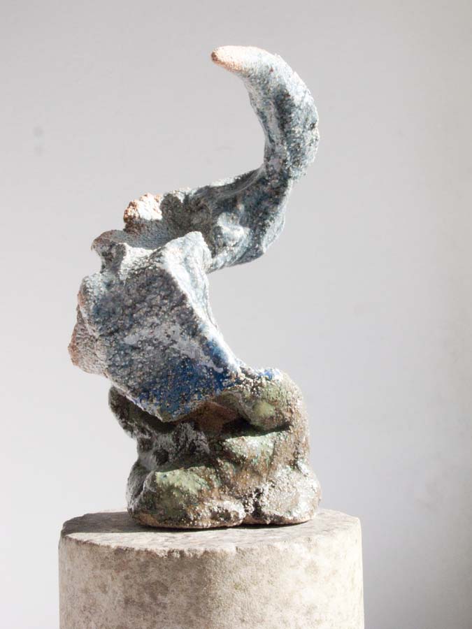 Contemporary ceramics - abstract organic bone form