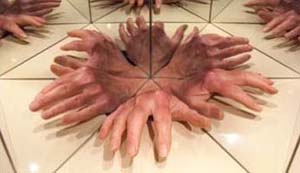mirror images in contemporary art