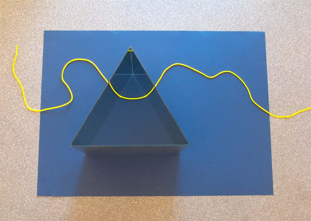 Contemporary art exploring reality and illusion using reflections in mirror